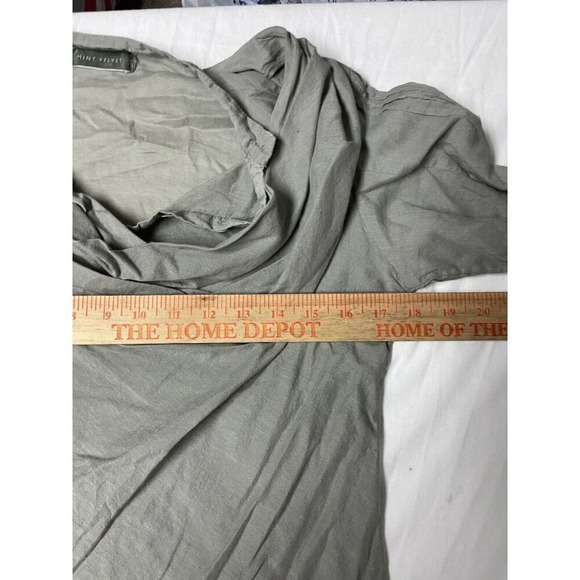Mint Velvet Pullover Shirt Womens 10 L Eclectic Breathable Boho Grunge Layered - Picture 8 of 12